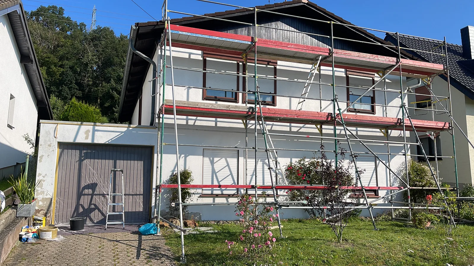 Fassadenarbeiten